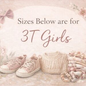 Girls' 3T Below